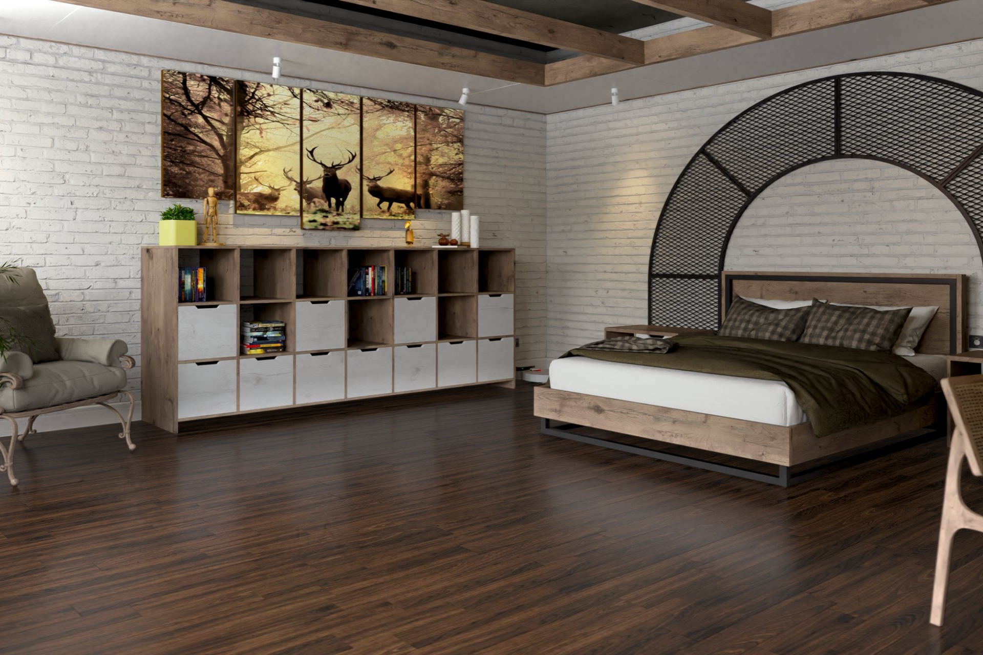 Инженерный паркет «Damy Floor» Каштановый — купить в Нижневартовске